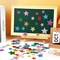 Colorful Glitter Star Foam Sticker, 300Pcs Stars Shapes Glitter Self Adhesive Foam Stickers for Kids Party Favors Toddler DIY Crafts Supplies Home Decorations
